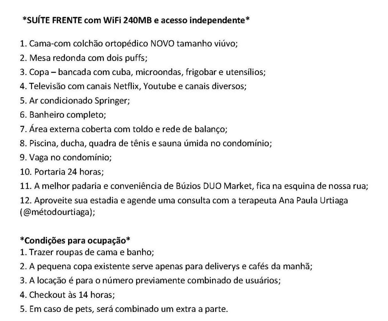 Da Frente Com Copa, Wifi E Acesso Independente Apartamento *